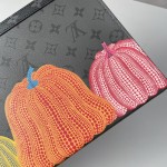 LOUIS VUITTON YK Pochette Voyage Handbag Pumpkin Pattern